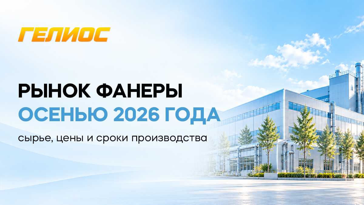 Рынок фанеры осенью 2026 года: сырье, цены и сроки производства